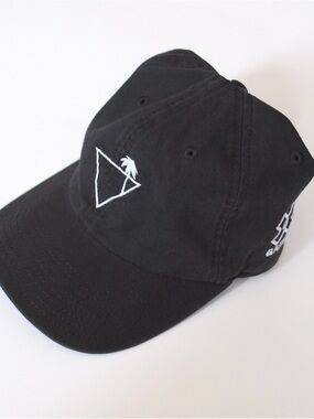 X-Games 2023 Ventura Unisex Triangle Palm Tree Black Dad Hat